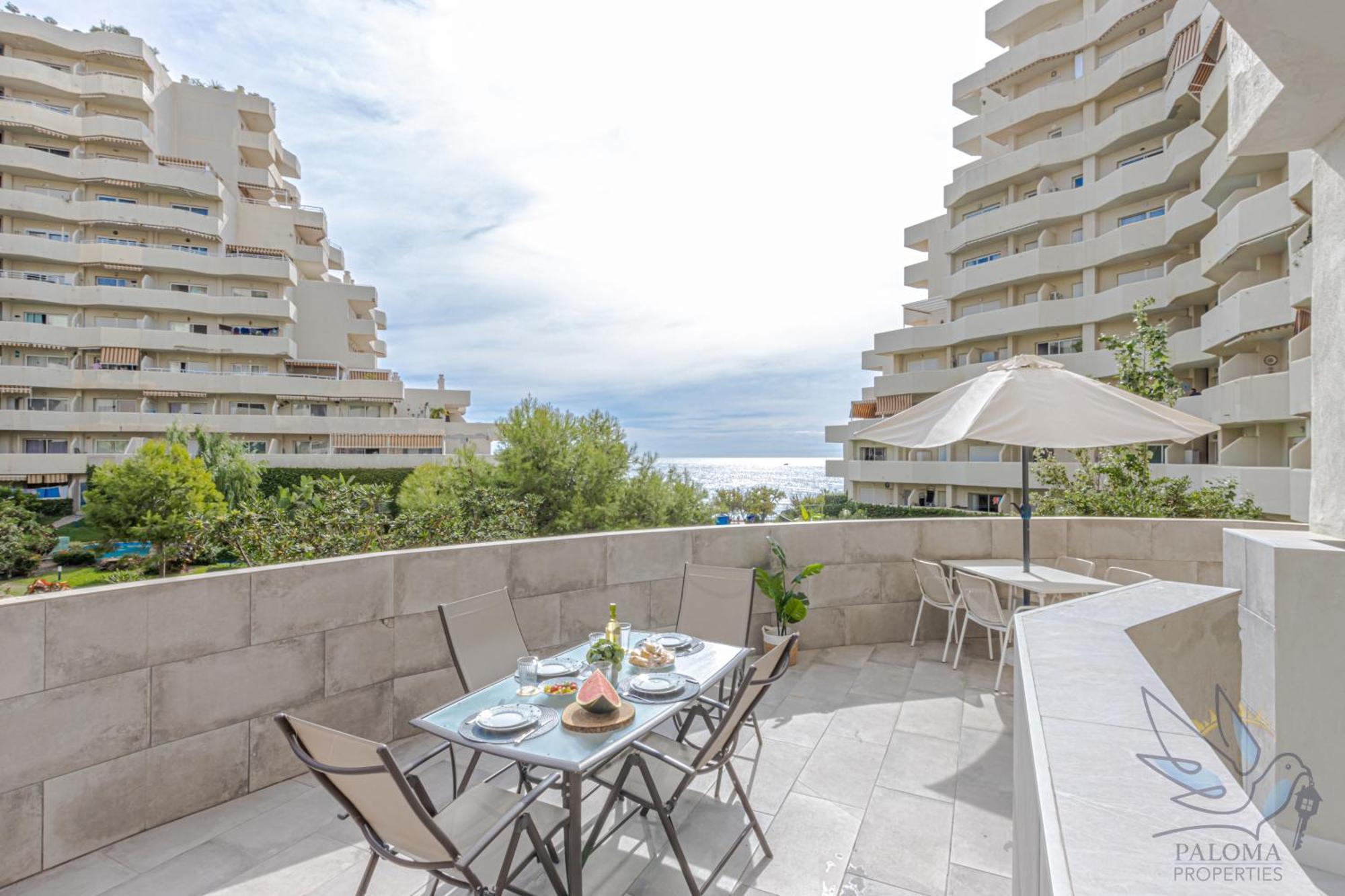 Benal 2bdr Beachfront With Water Park * Benalmadena