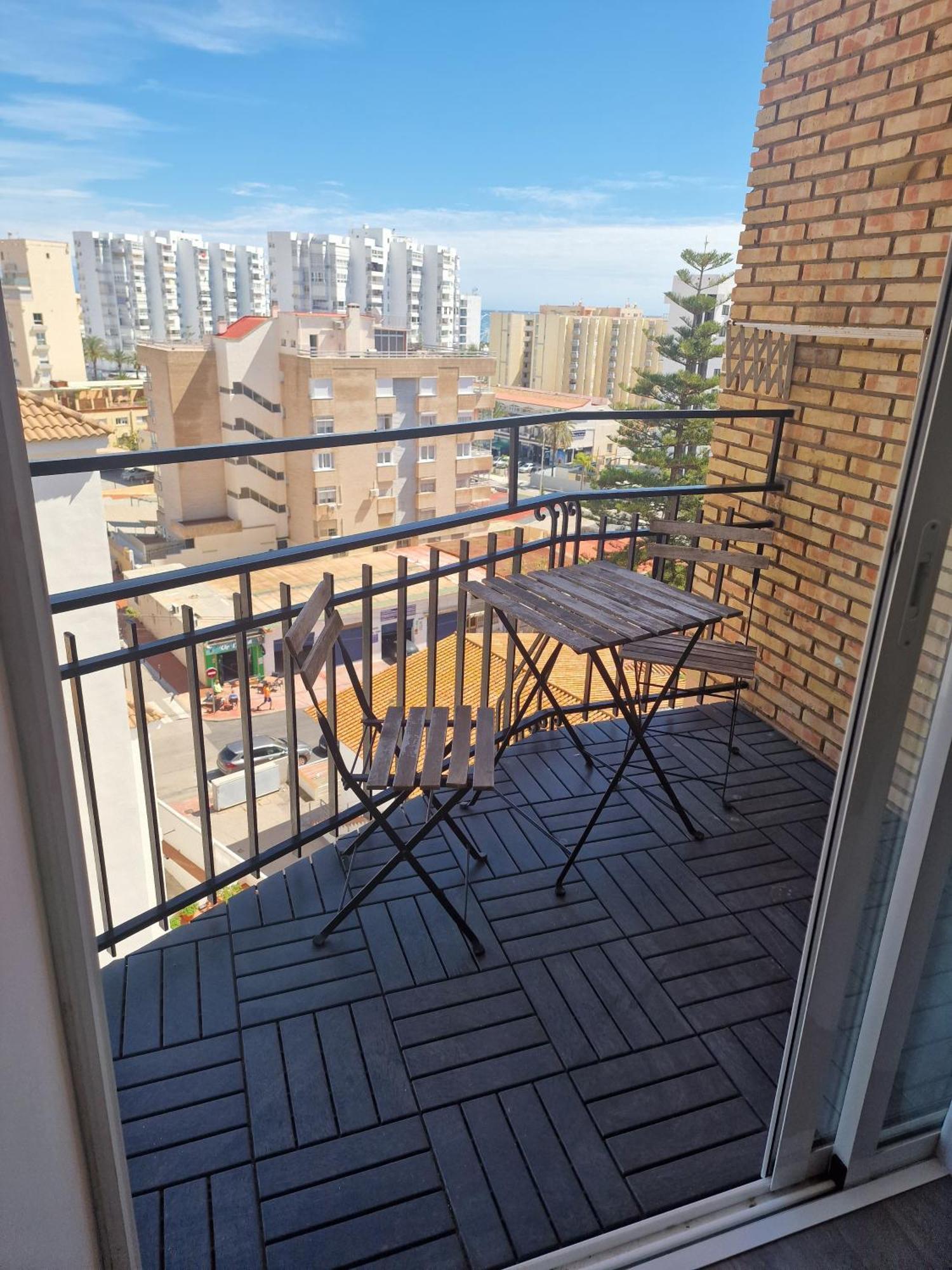 Fantastico Estudio Amplia Terraza Y Vistas Al Mar * Benalmádena