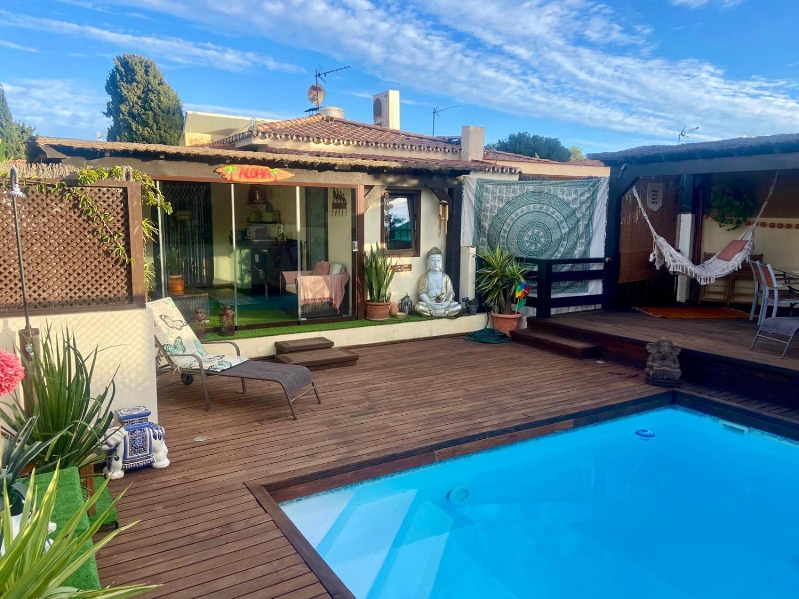 Bungalow Aloha, Piscina Privada, Playa Y Barbacoa Benalmádena
