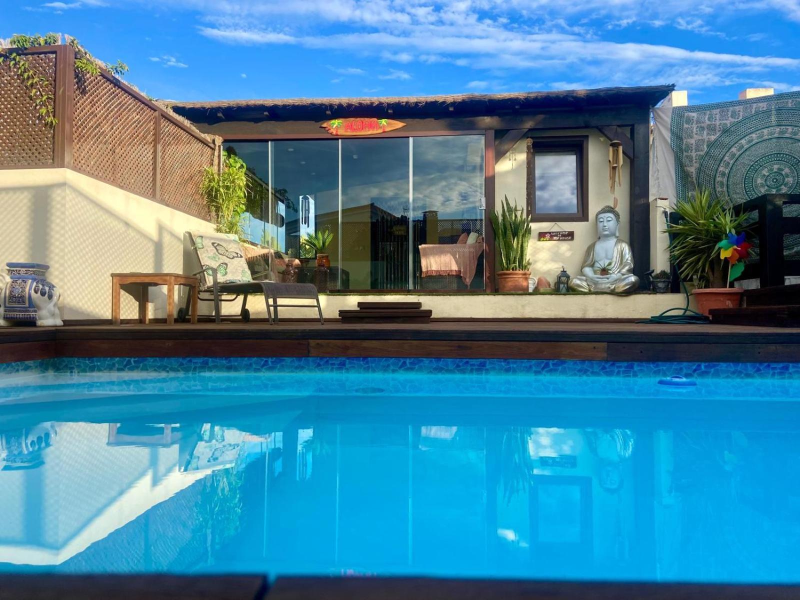 Bungalow Aloha, Piscina Privada, Playa Y Barbacoa *