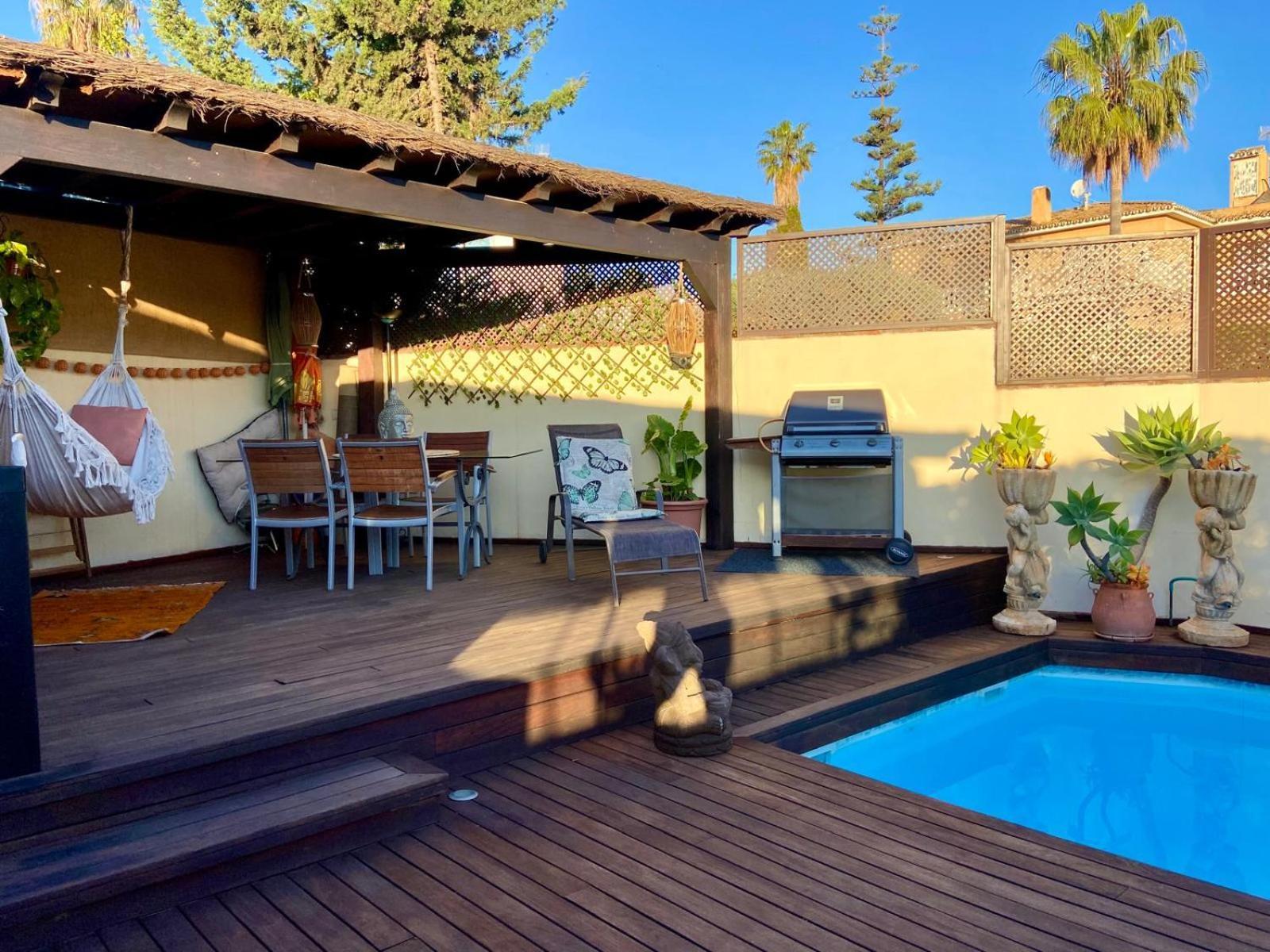 Bungalow Aloha, Piscina Privada, Playa Y Barbacoa Appartement