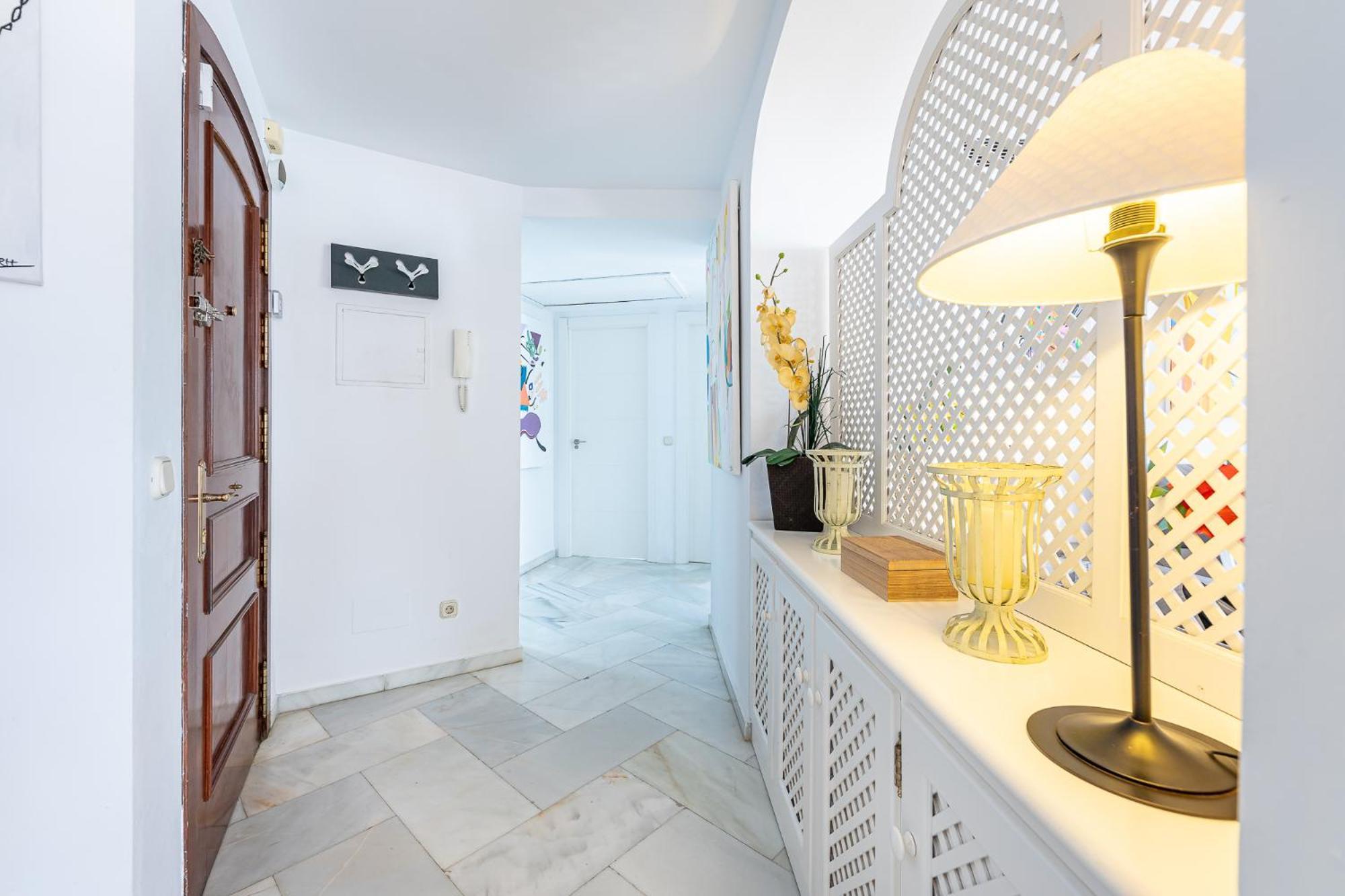 Located In Puerto Marina With Sea Views, First Line Of Beach.