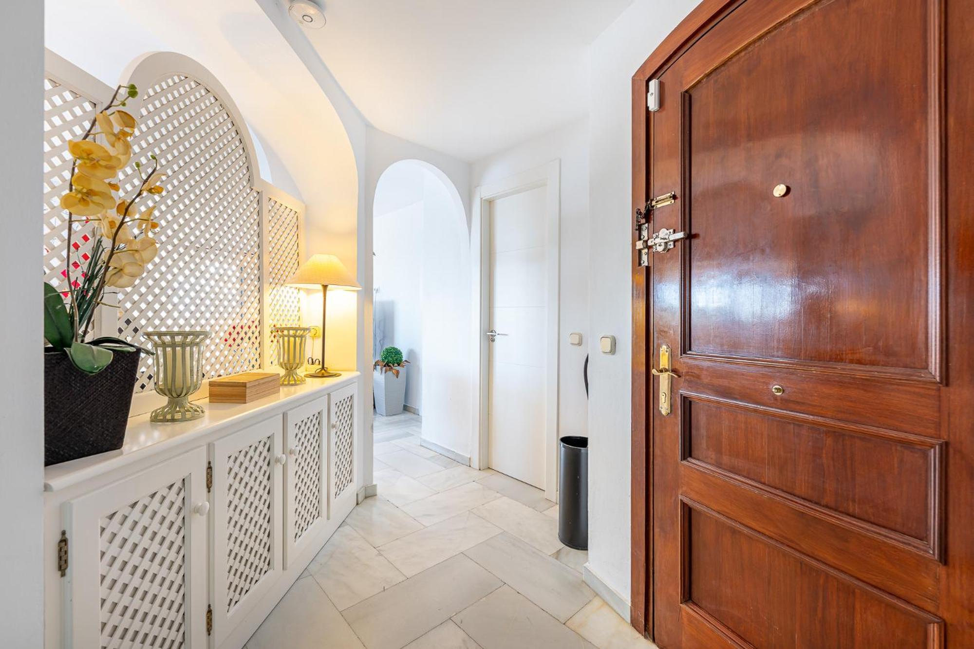 Located In Puerto Marina With Sea Views, First Line Of Beach. *