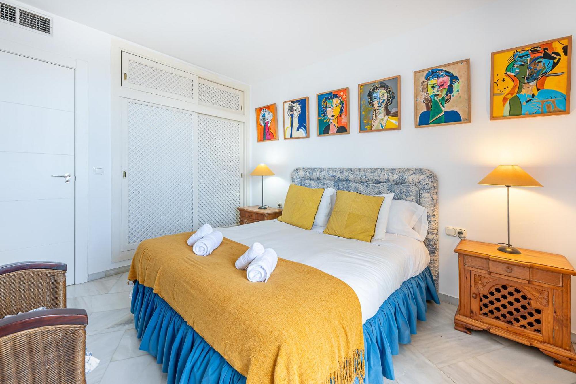 Apartamento Located In Puerto Marina With Sea Views, First Line Of Beach.