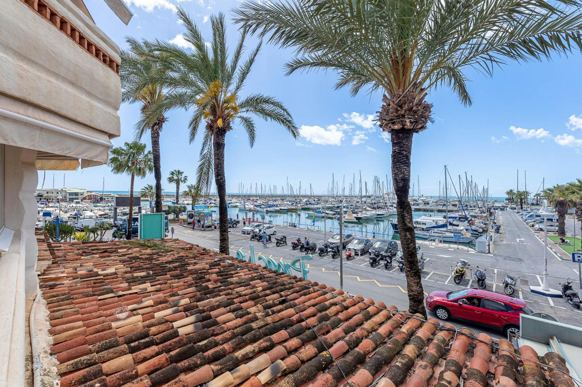 Located In Puerto Marina With Sea Views, First Line Of Beach.