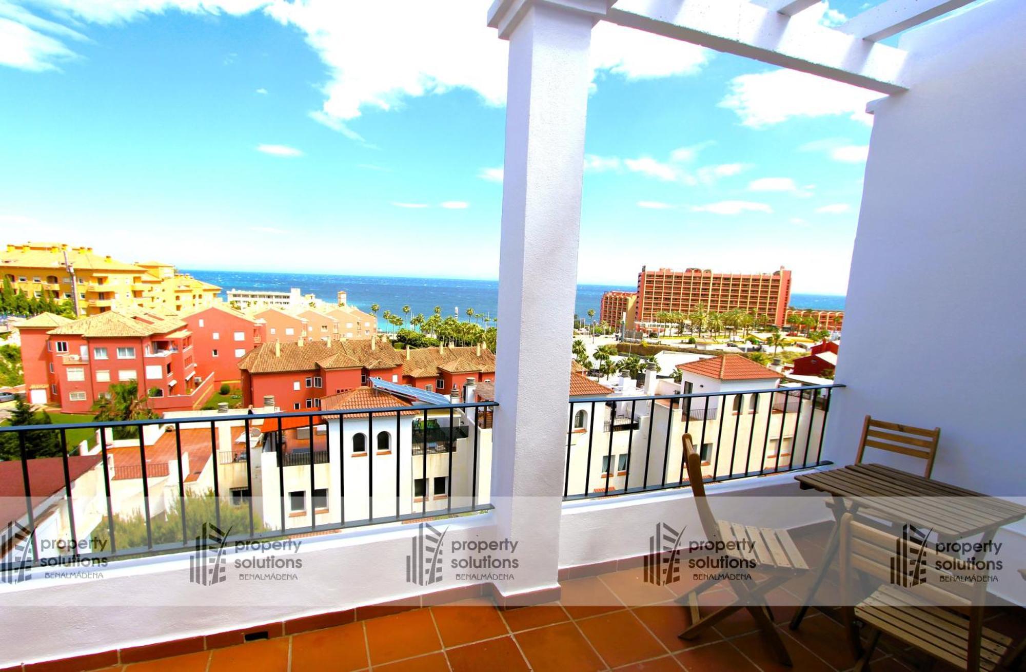 Apartment Lomas De Mena 20: Seaside Penthouse With Pool And Bbq Benalmadena