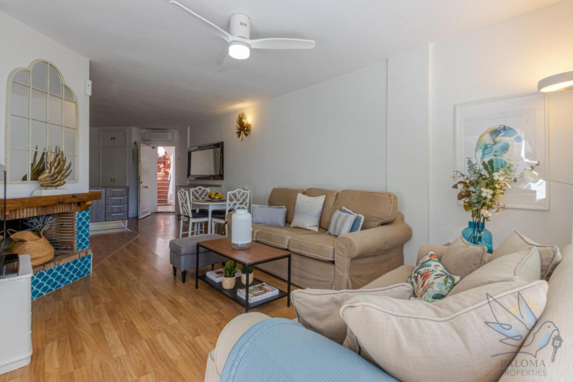 Apartment Benalgolf: Seaside With Private Bbq Backyard *