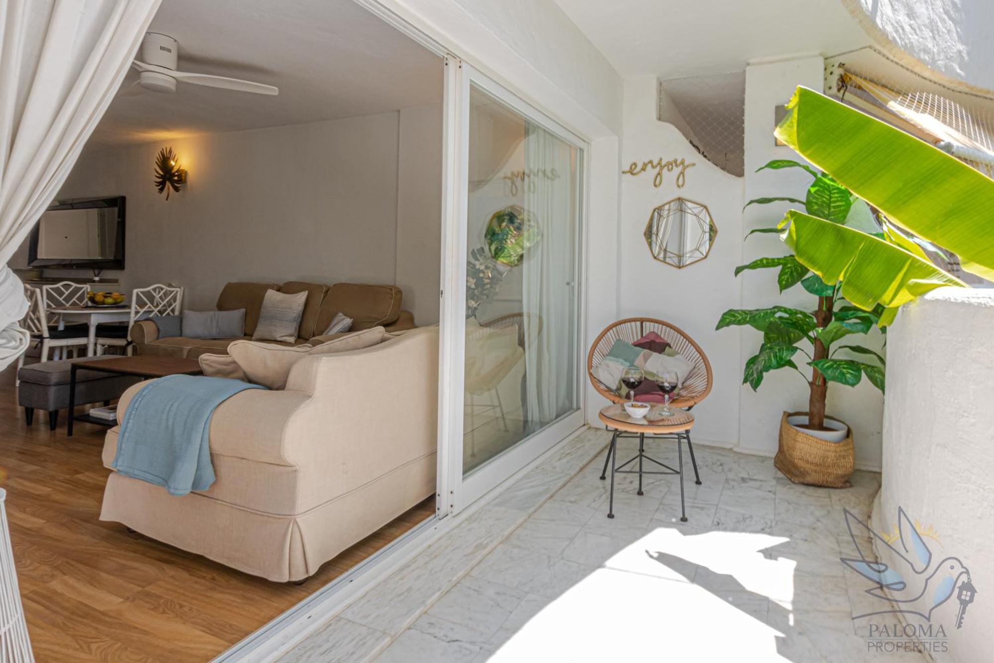 Benalgolf: Seaside With Private Bbq Backyard *