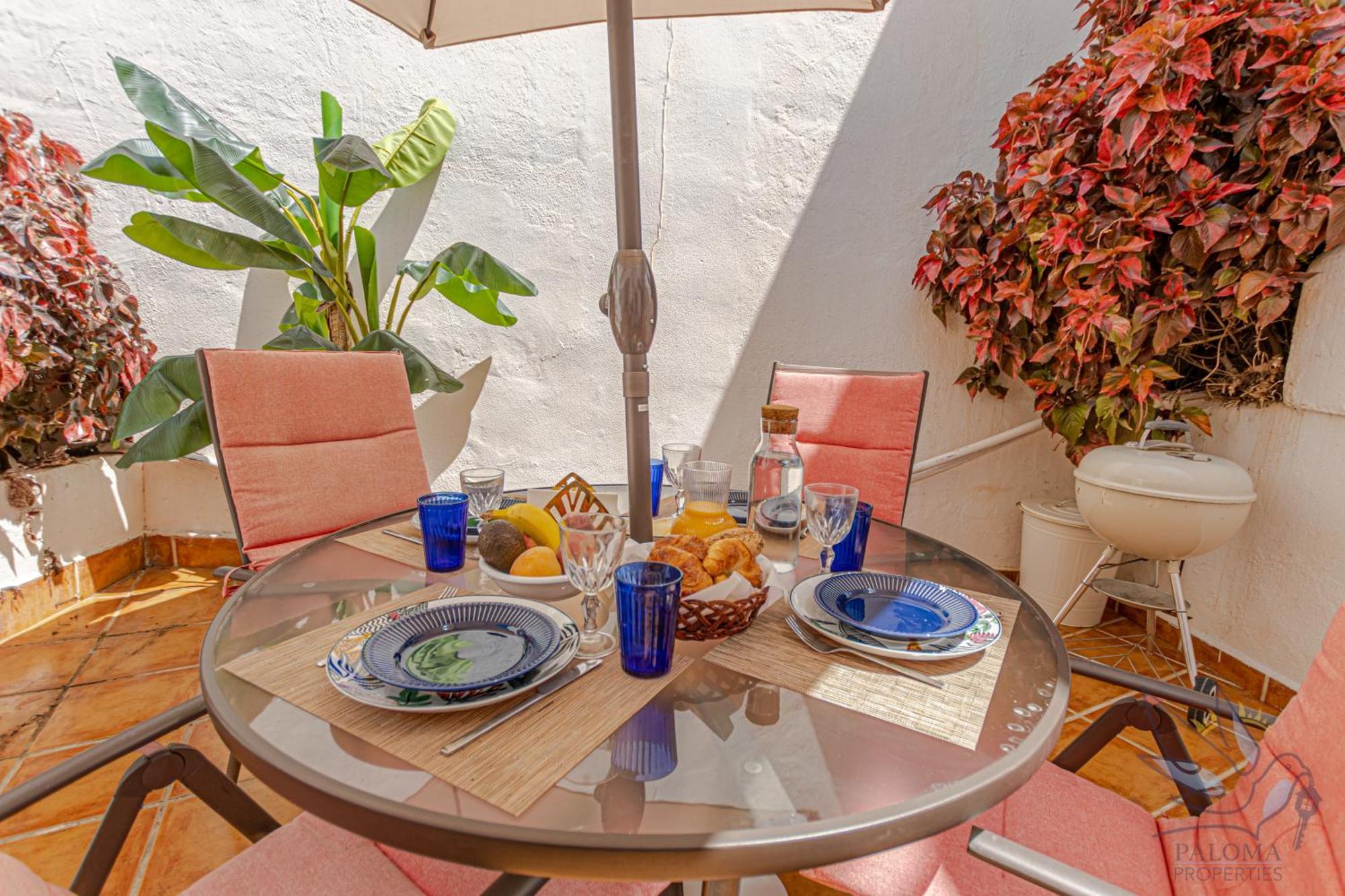 Benalgolf: Seaside With Private Bbq Backyard * Benalmadena