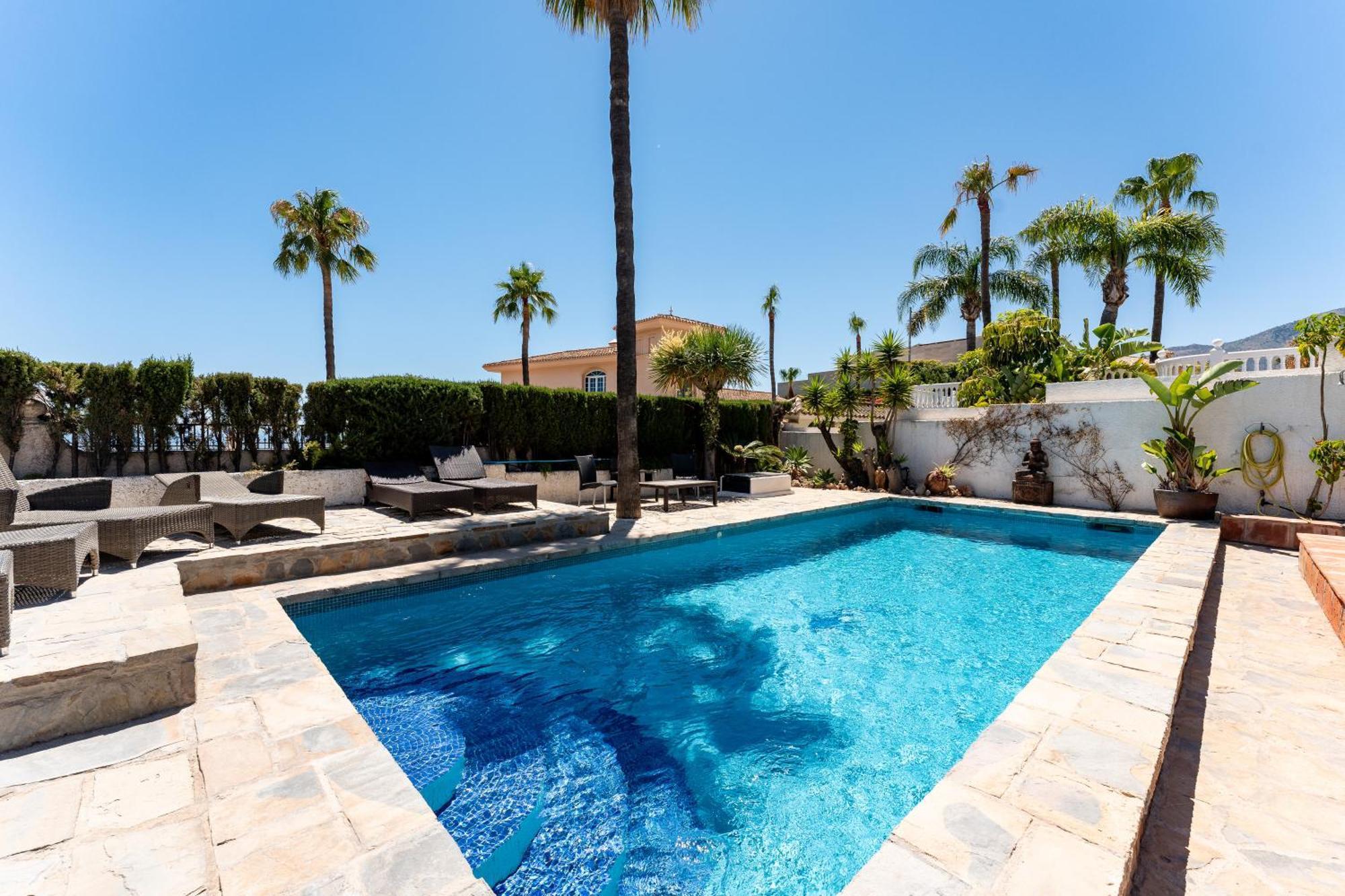 Rustic Spanish Saltwater Pool *