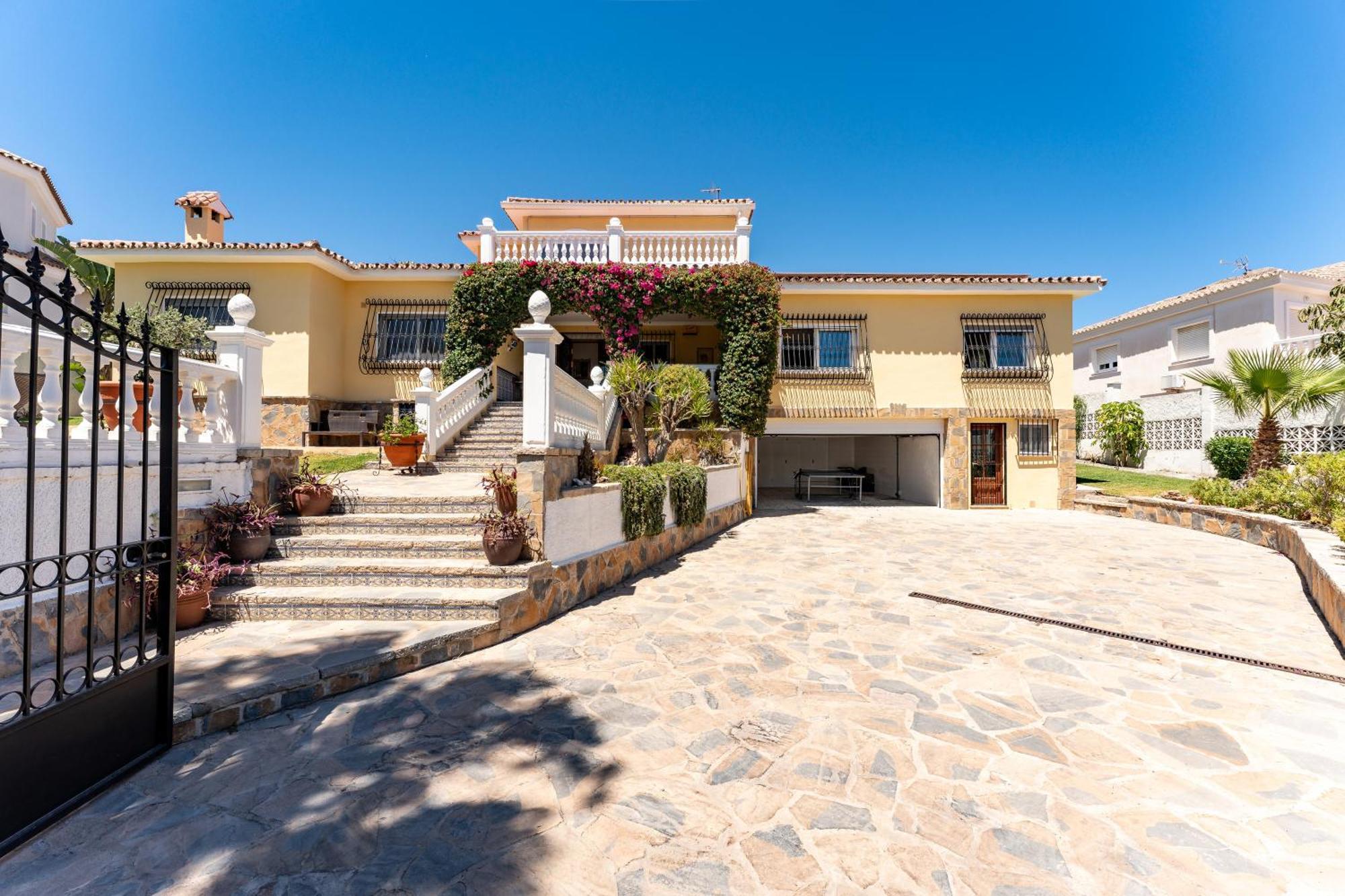 Rustic Spanish Saltwater Pool Villa