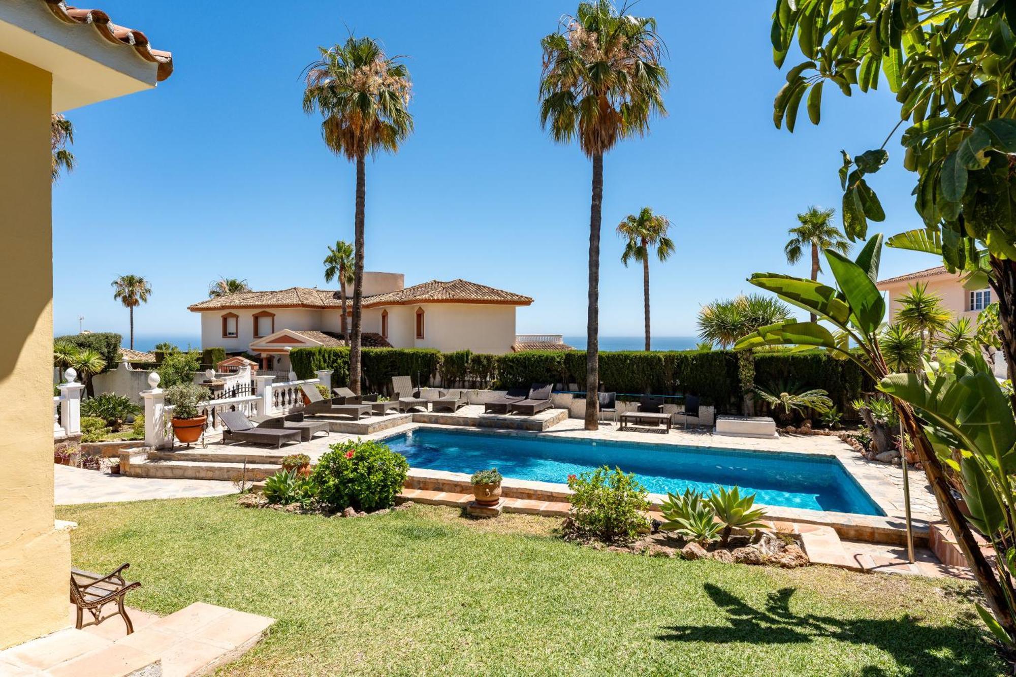 Rustic Spanish Saltwater Pool Benalmadena