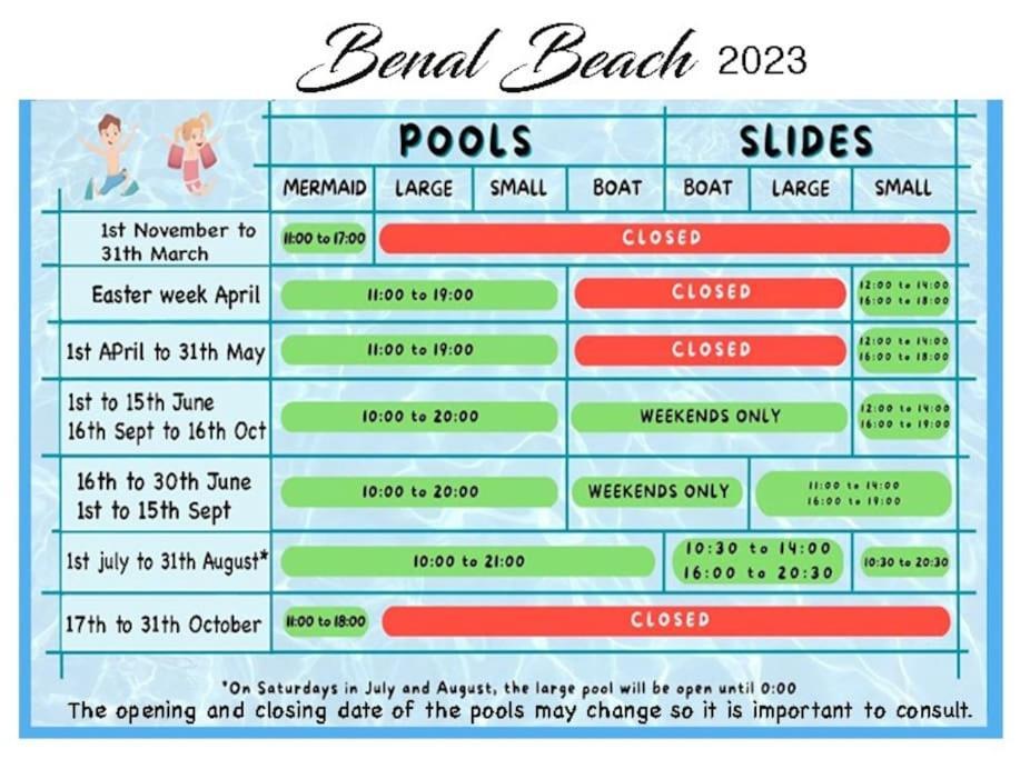 Fantastic Benal With Water Park Apartment Benalmadena