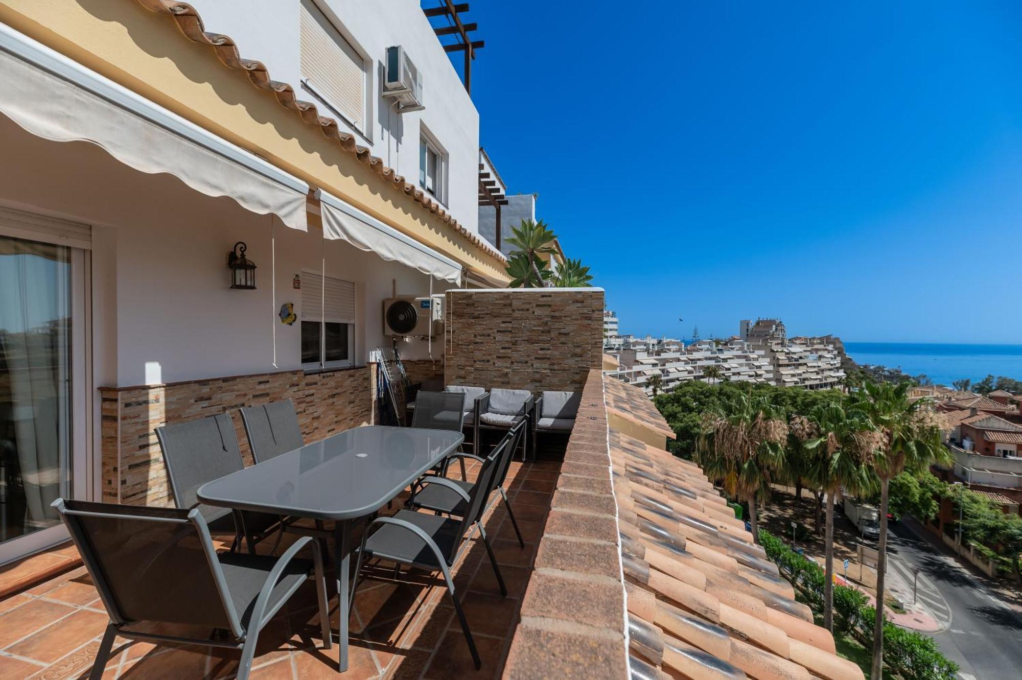 Vb Quilla 3br Duplex W Sea Views Apartment Benalmadena