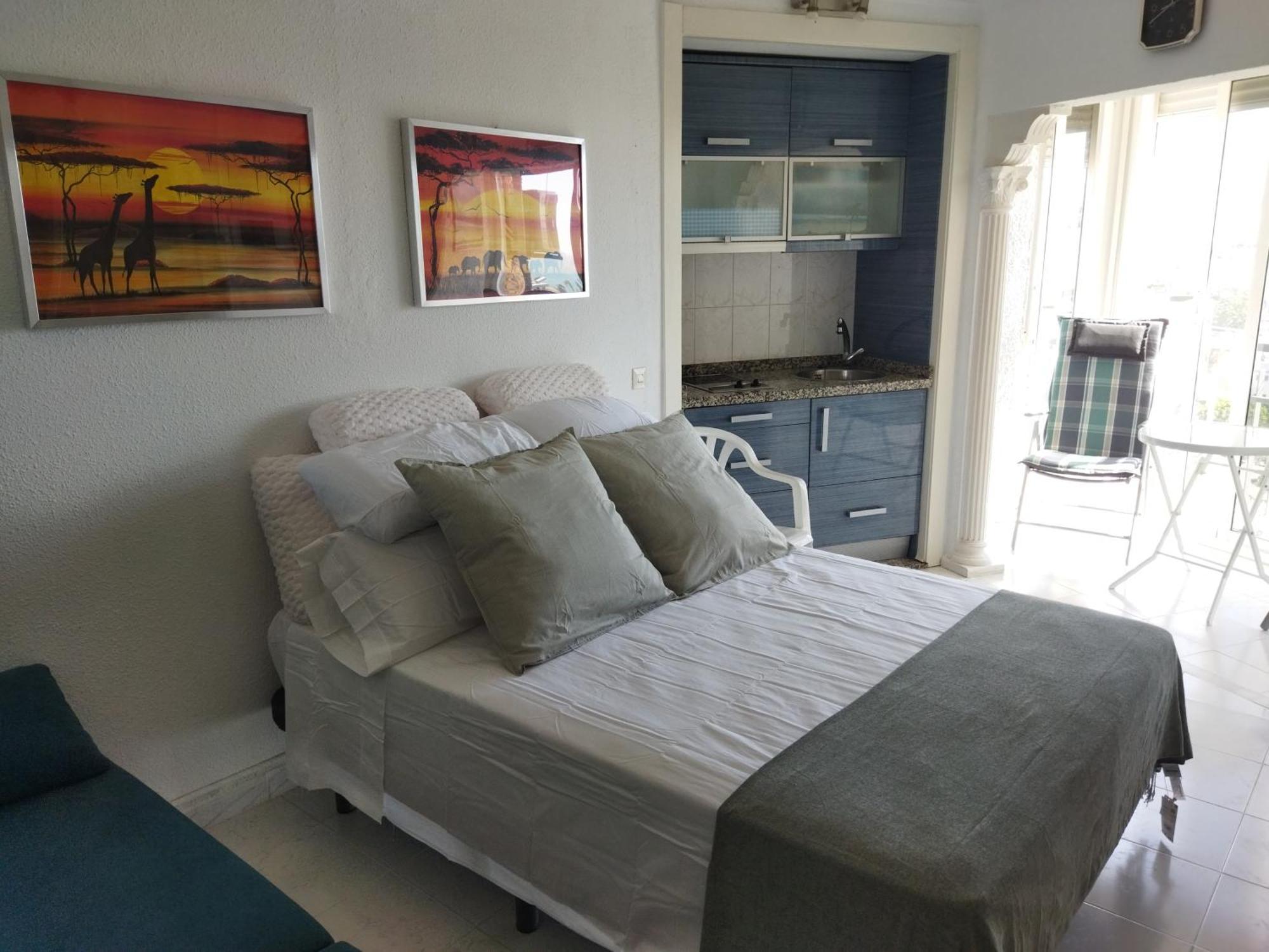 Estudio En Residencial Maites, Primera Linea Playa. Apartment