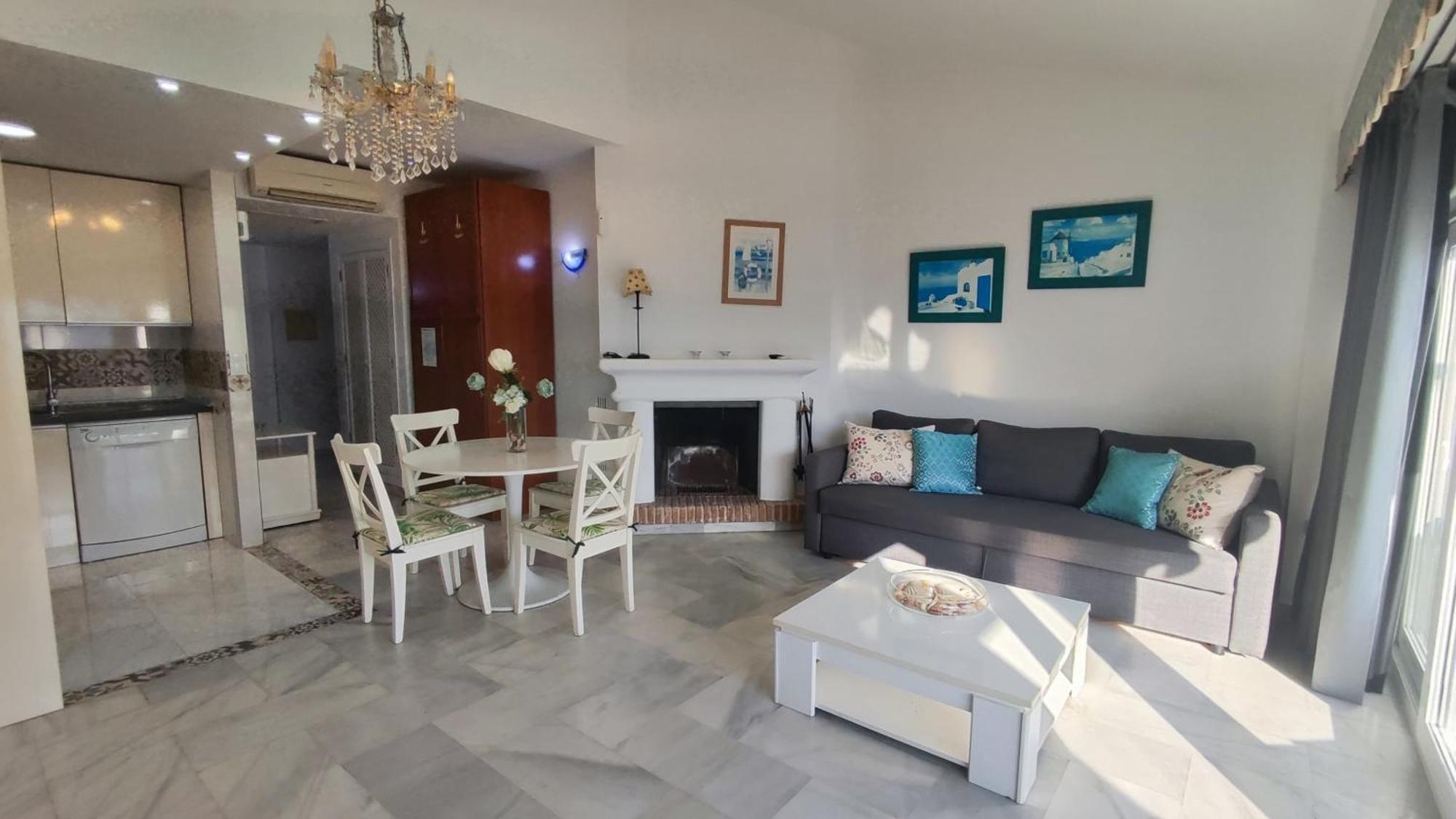 Apartment In Puerto Marina With Beautiful Views Of The Sea And The Boats