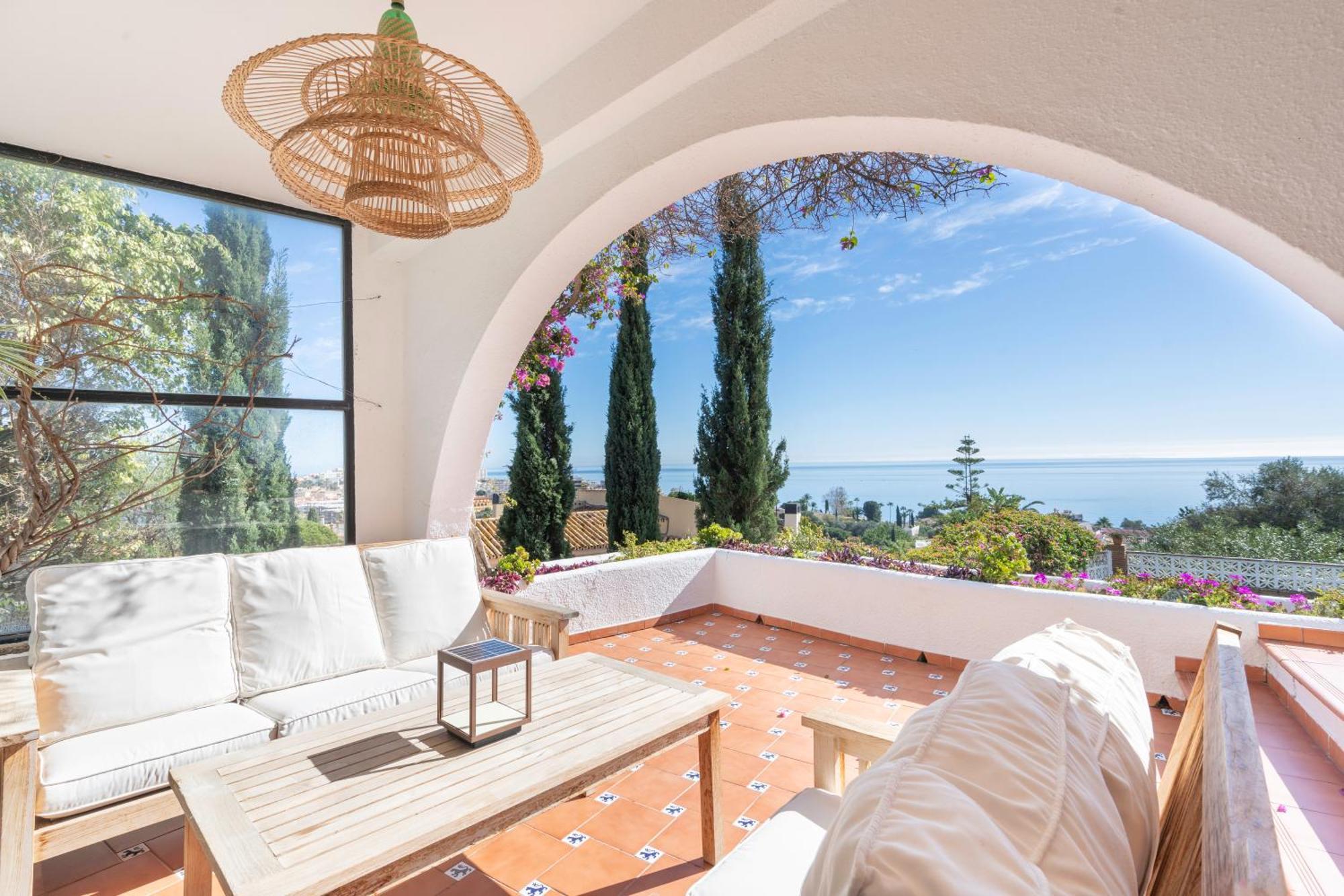 Con Maravillosas Vistas Y Jardines * Benalmadena