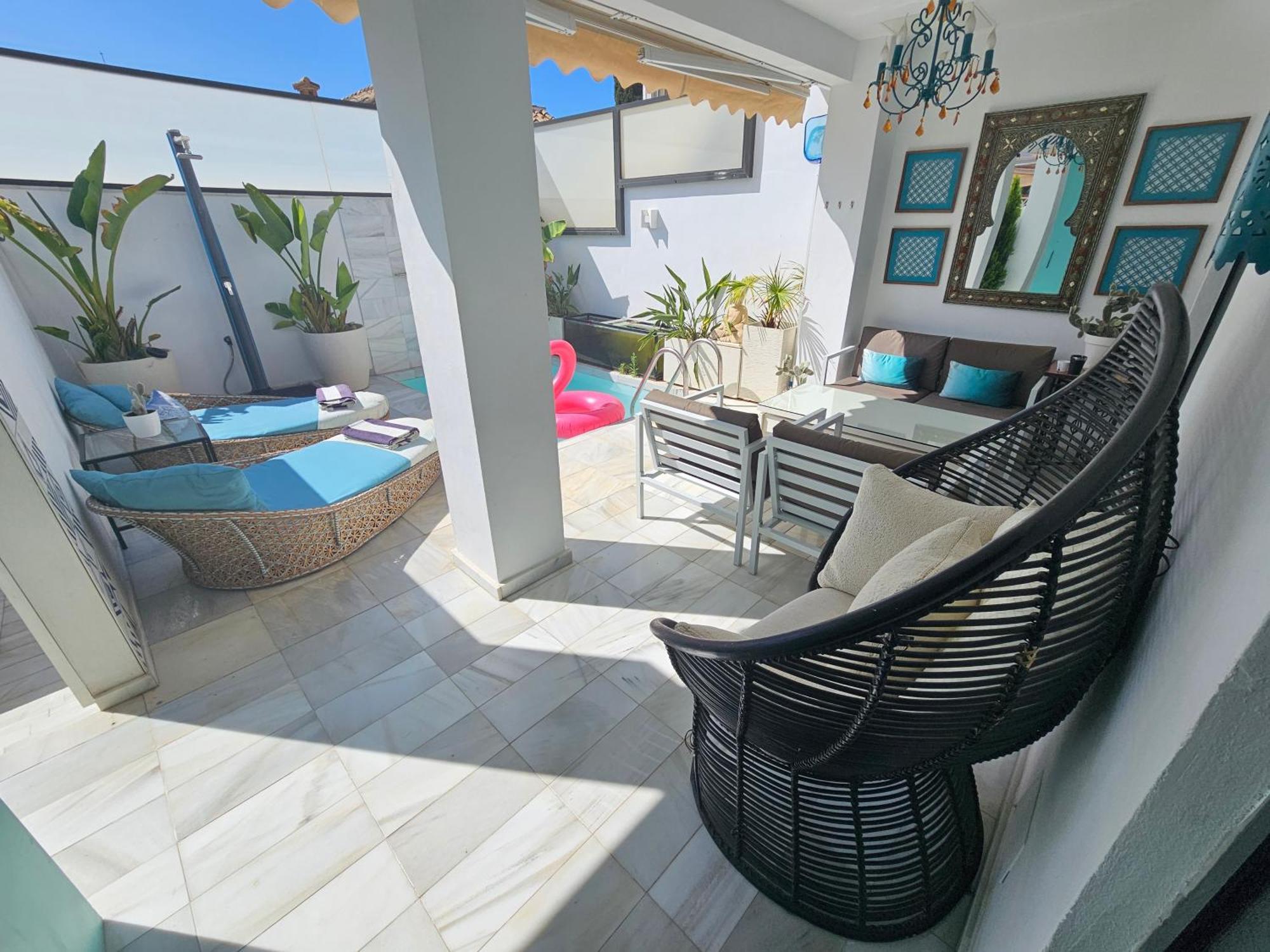 Marysol B Con Terraza Y Piscina Privada