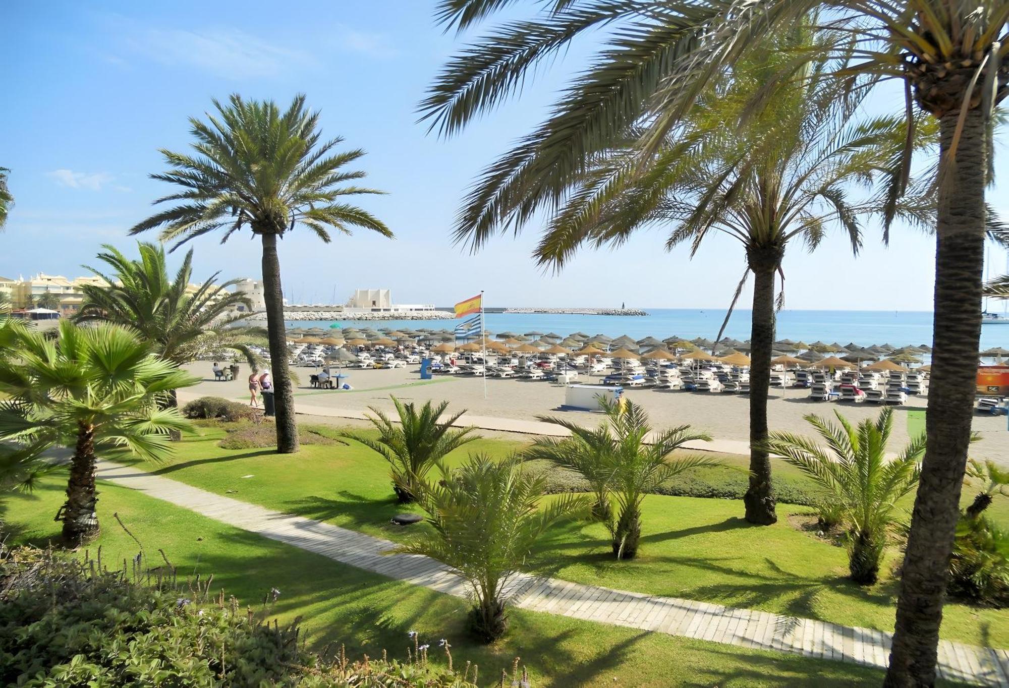Next To Puerto Marina And The *