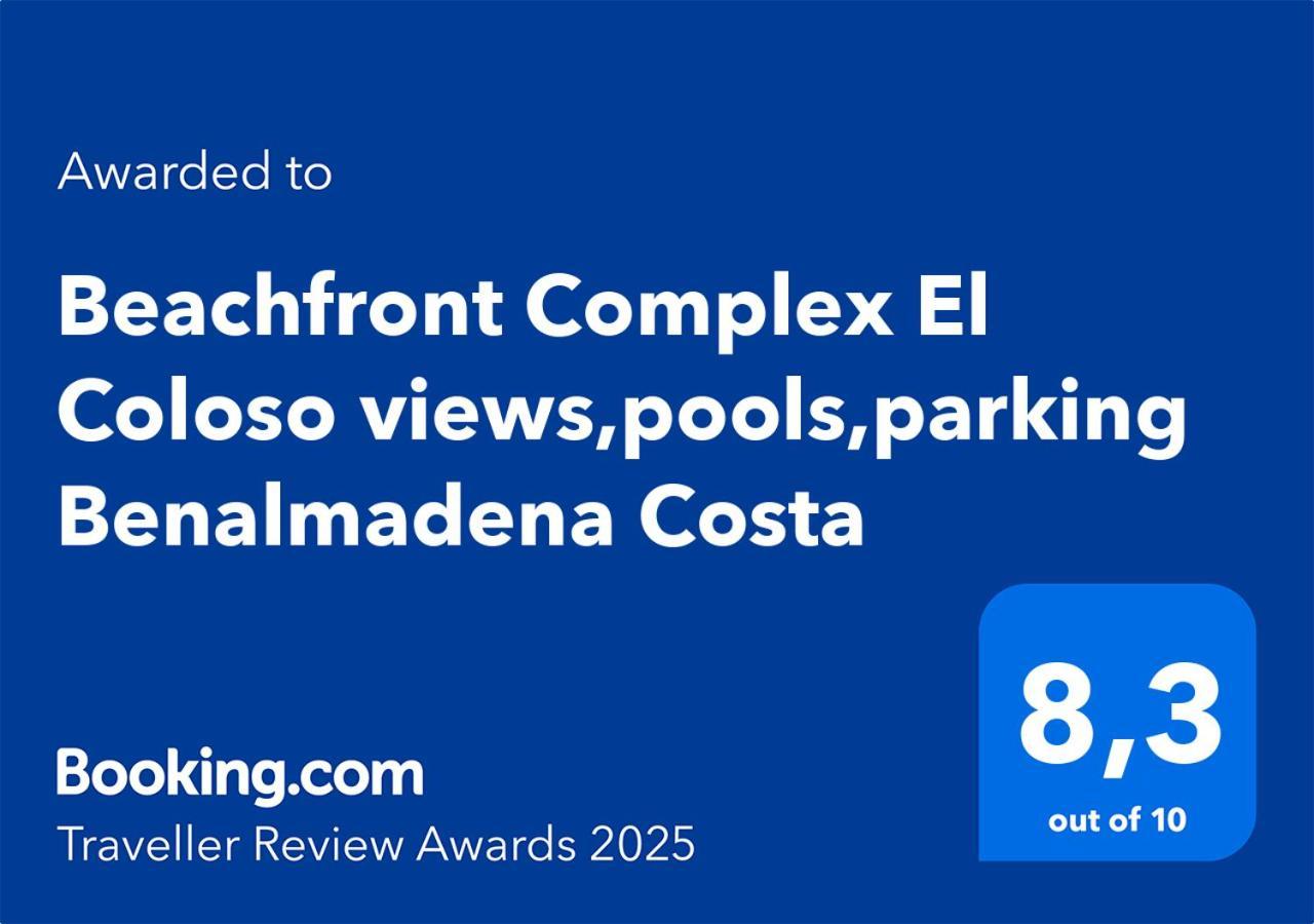 Beachfront Complex El Coloso Views,pools,parking Costa Benalmadena