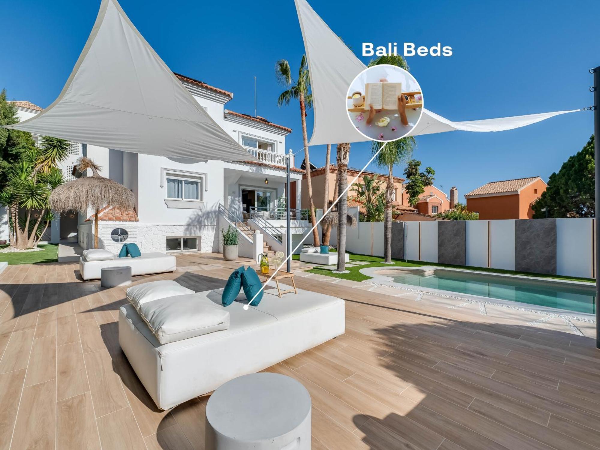 Vacation Marbella: Sunny Camelia With Heated Pool And Cinema Villa Benalmadena