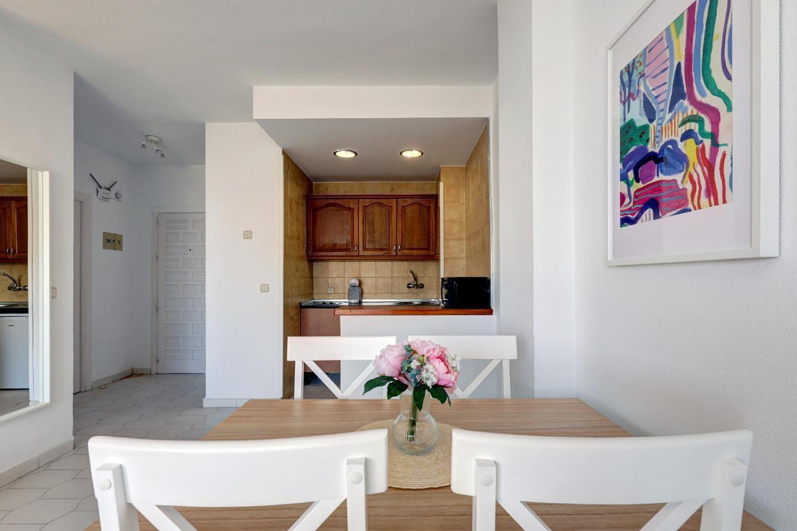 Charming In Benalbeach With Garden And Sea View