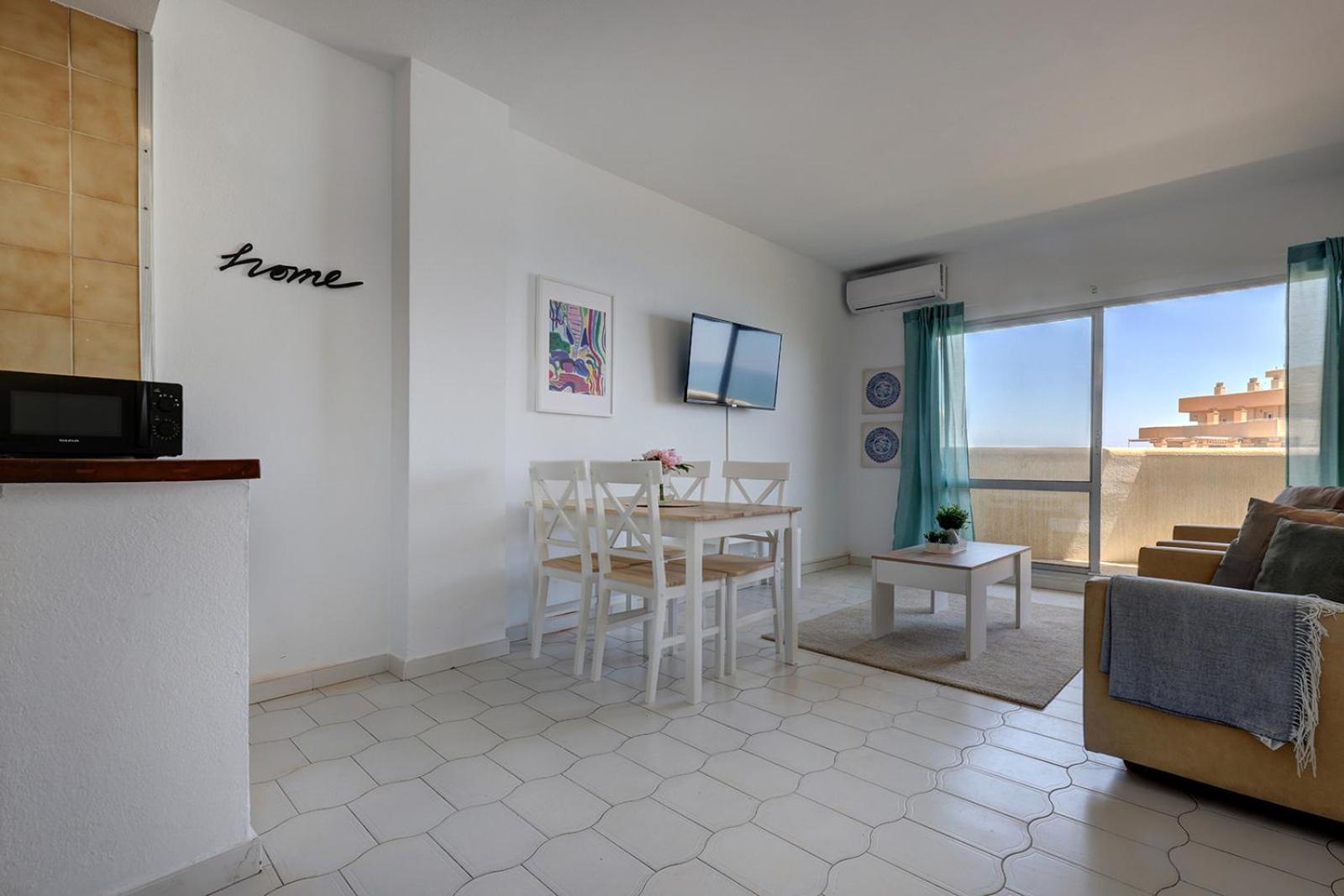 Charming In Benalbeach With Garden And Sea View