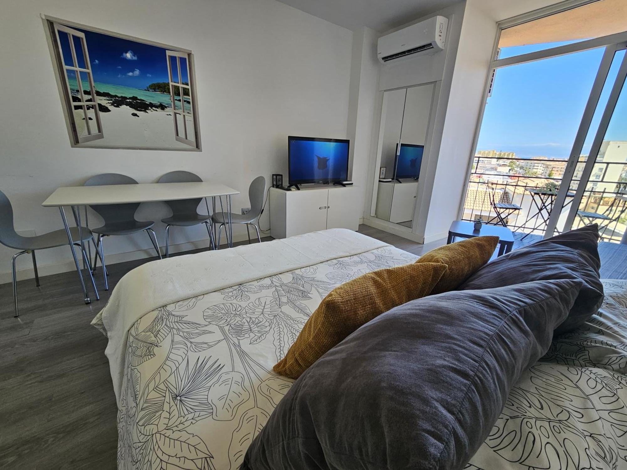 Apartamento Fantastico Estudio Amplia Terraza Y Vistas Al Mar *