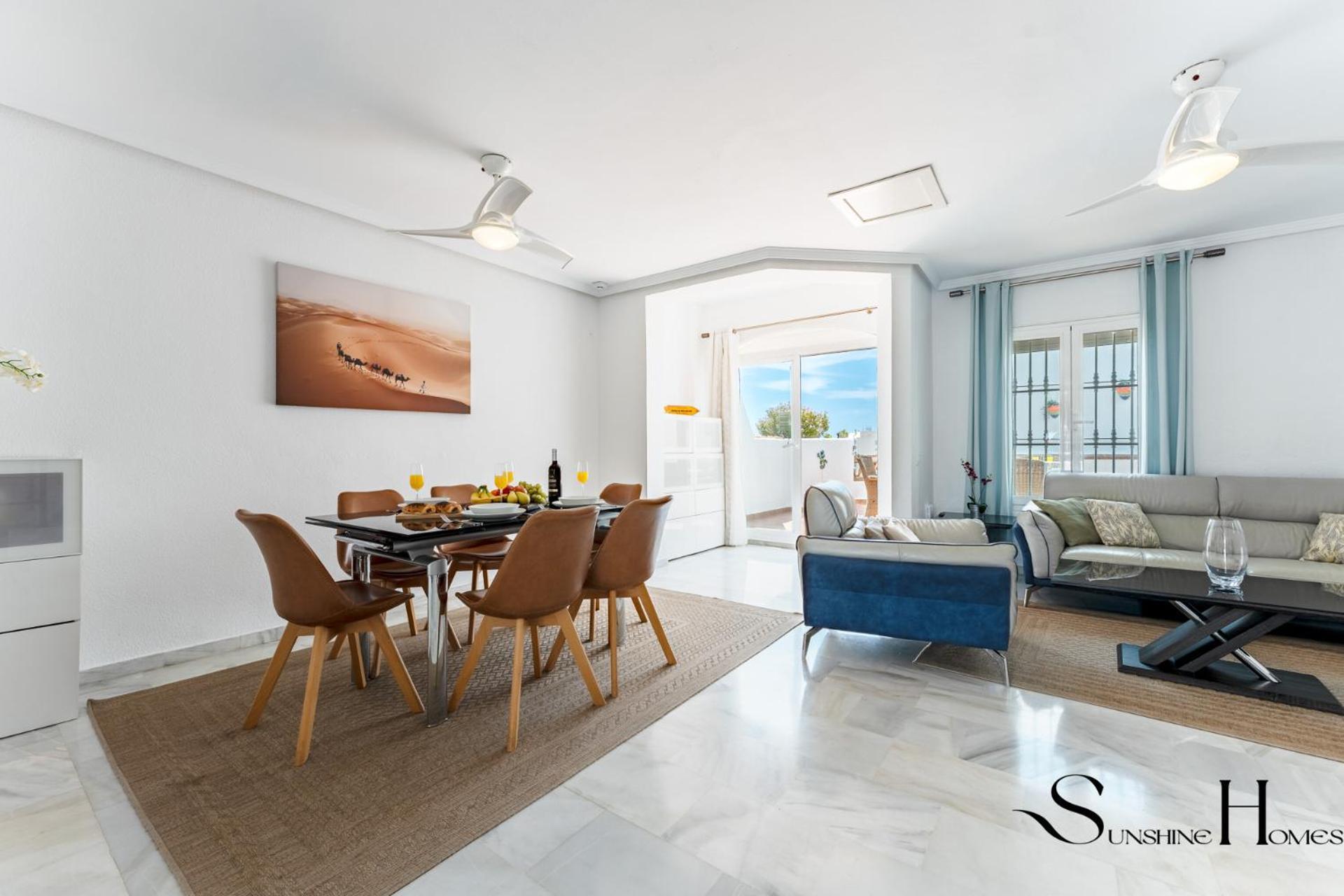 Beautiful Views Family Townhouse Steps From The Benalmádena