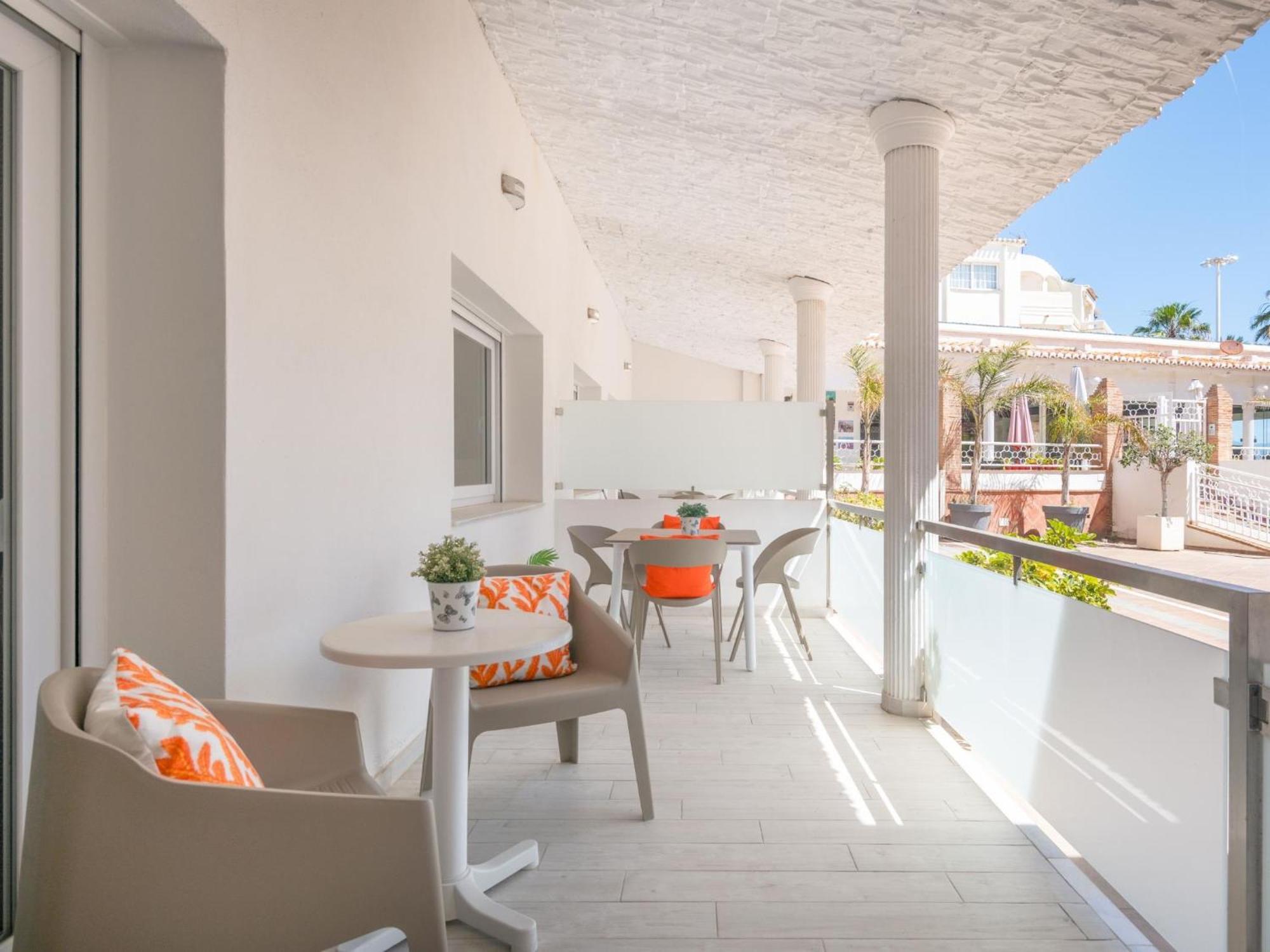 Apartamento Puerto Marina Wifi Terraza 5 Pax Playa Ac Benalmádena