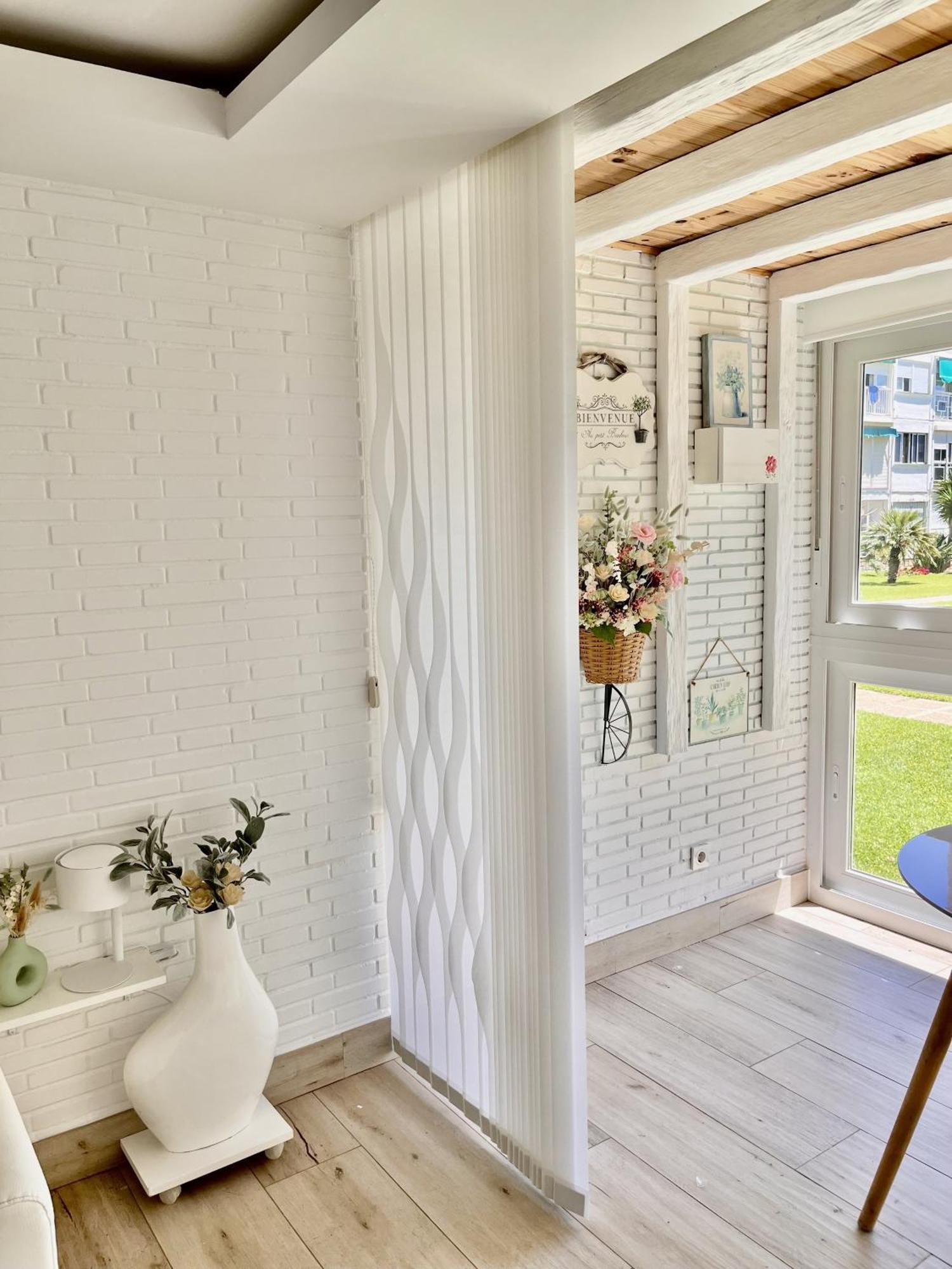 White Summer In Apartment