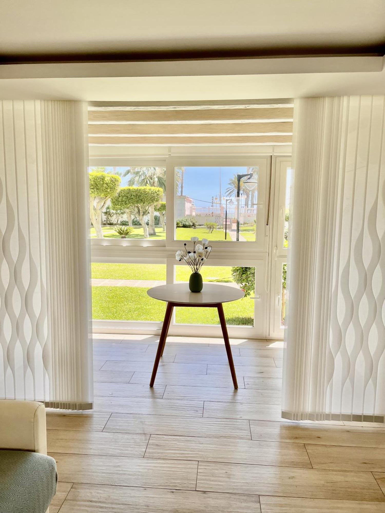 White Summer In Apartment Benalmadena