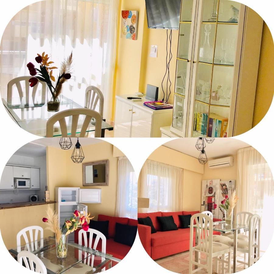 Apartamento Con Aire Acondicionado+jardin Y Piscina