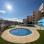 Benalmadena Beachfront Retreat Big Balcony And City Sea Views
