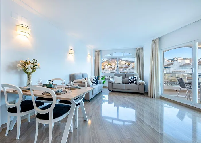 Atico Puerto Marina First Island With Sea Views And Rooftop Pool