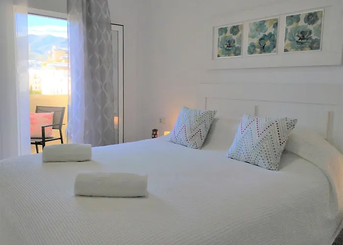 Deluxe Apartment In Benalbeach With Beach Views