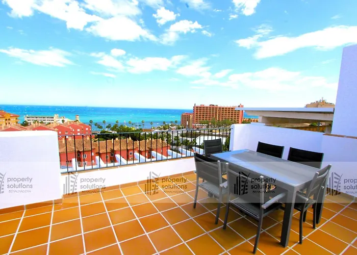 Lomas De Mena, 21 - Atico Con Vistas Al Mar - Piscina Y Barbacoa - Parking Gratis - Excelente Conexion Wifi