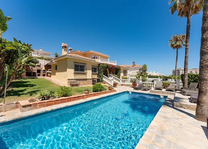Rustic Spanish Villa Saltwater Pool