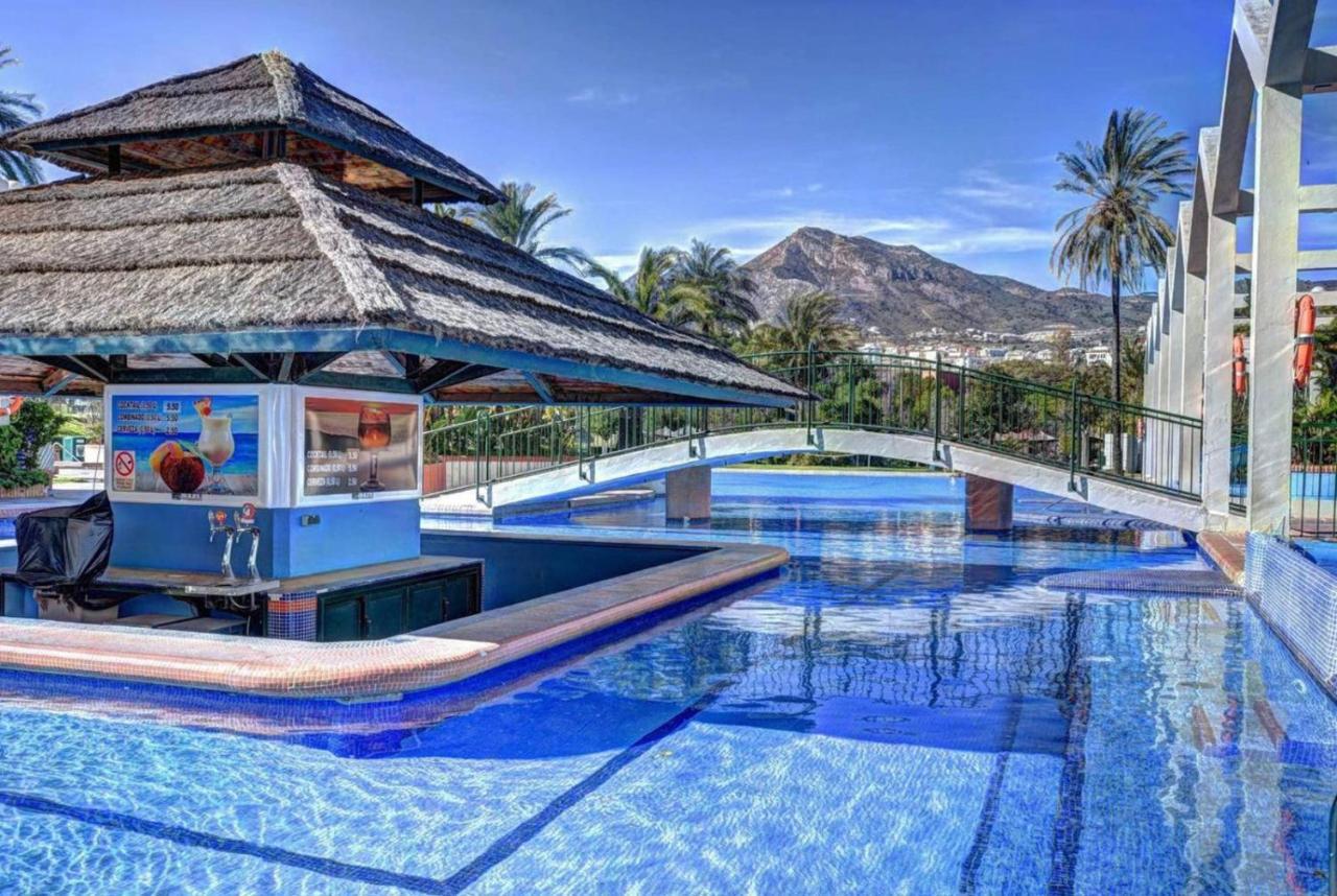 El Estudio De La Playa Benalbeach New 1Bd, Piscinas, Playa Y Vistas Al Mar Ref504 *