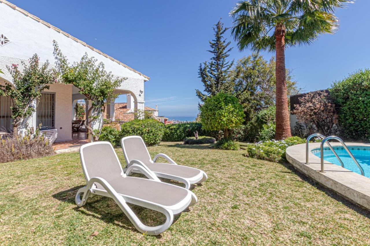 Anna Private Pool Garden Seaview Benalmadena