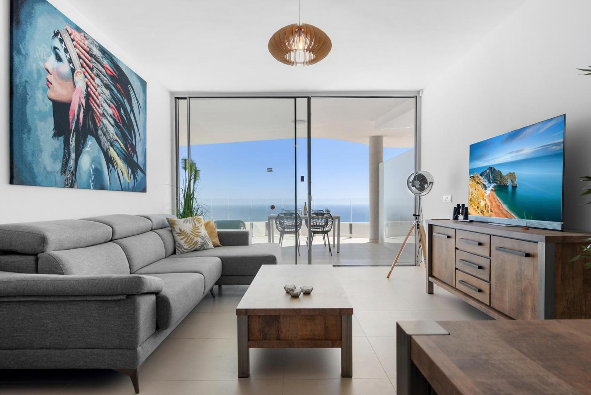Panoramic Sea View Stupa Hills Apartment Benalmadena