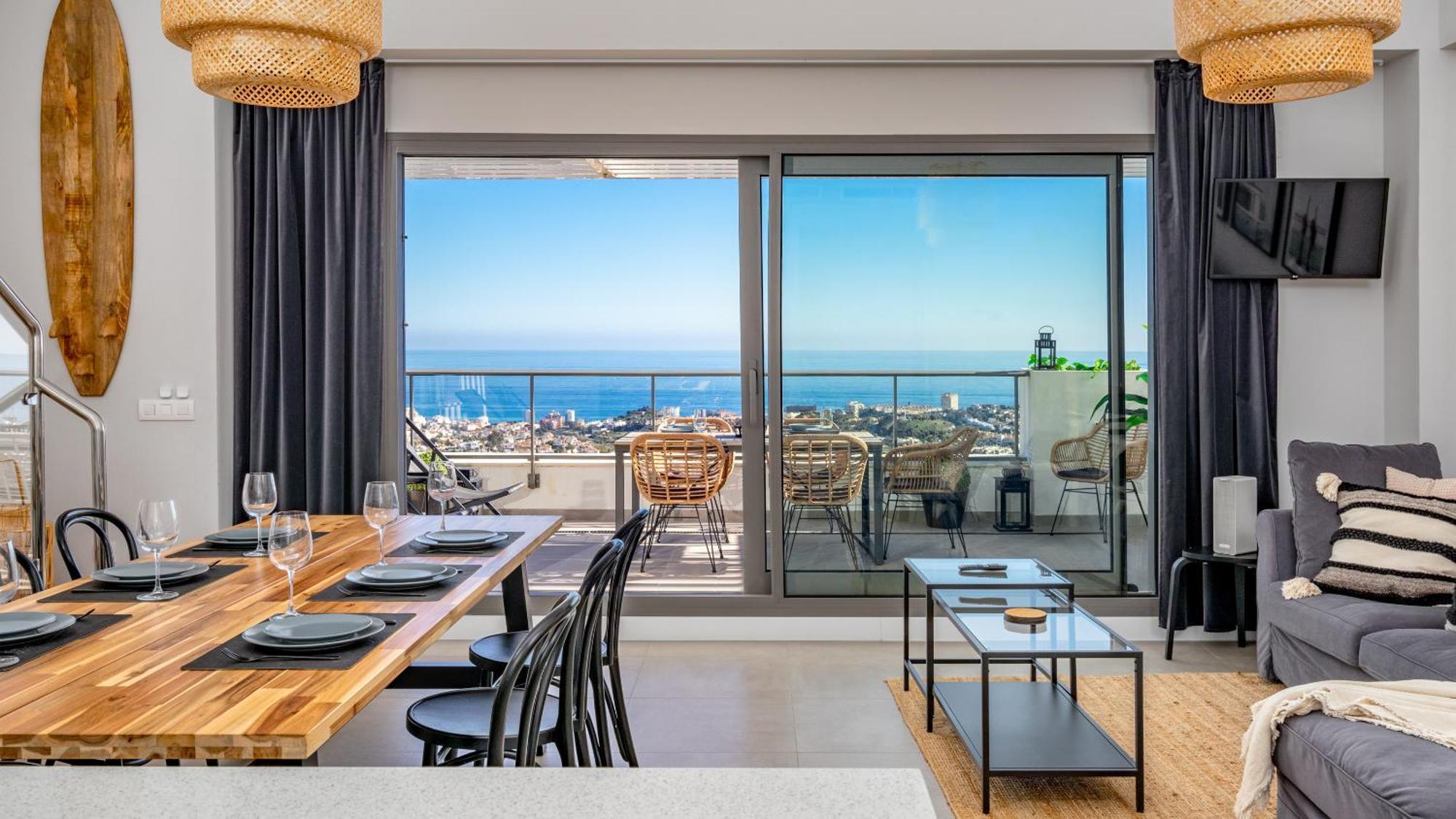Fantastic Seaview Penthouse By Costarentals - Ref 20 * Benalmádena