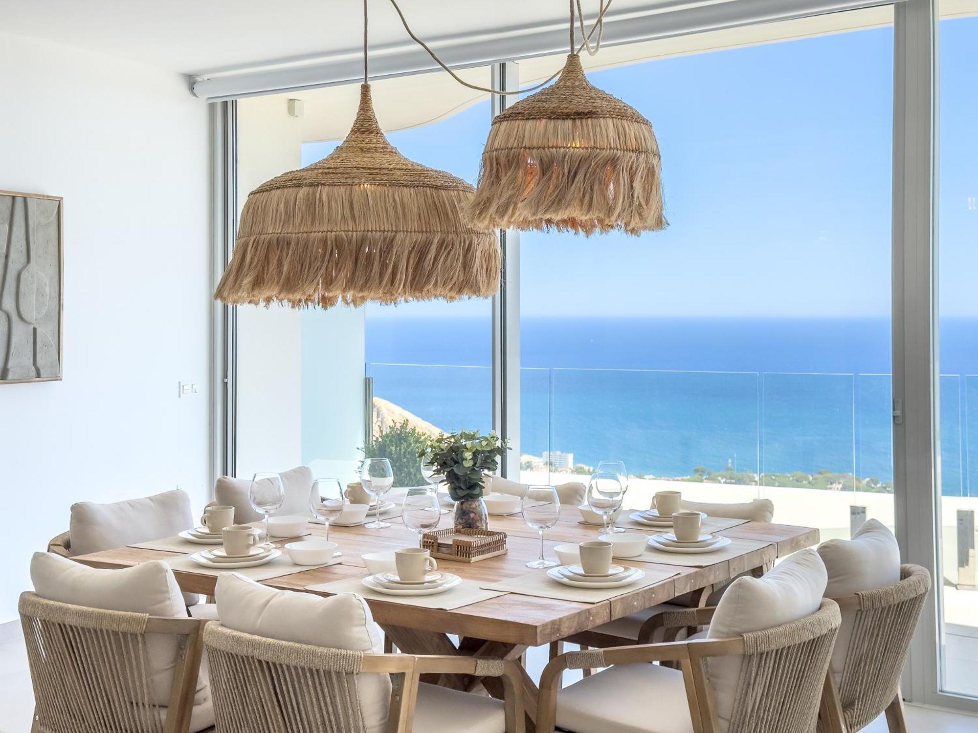 Panoramic Sea View 4 Bedroom Stupa Duplex With Jacuzzi Benalmádena