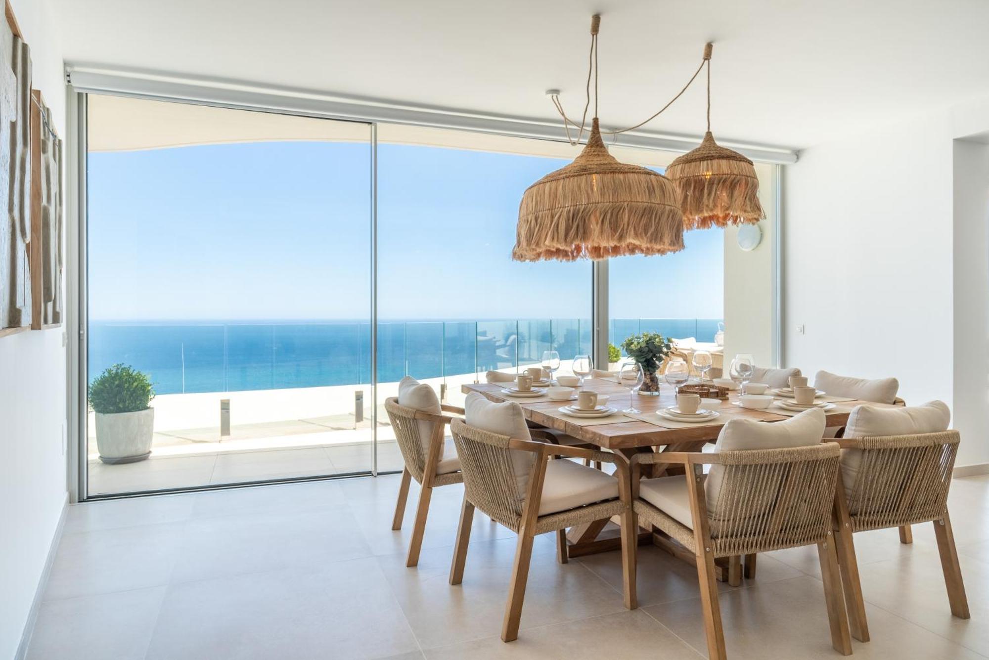 Panoramic Sea View 4 Bedroom Stupa Duplex With Jacuzzi Benalmádena