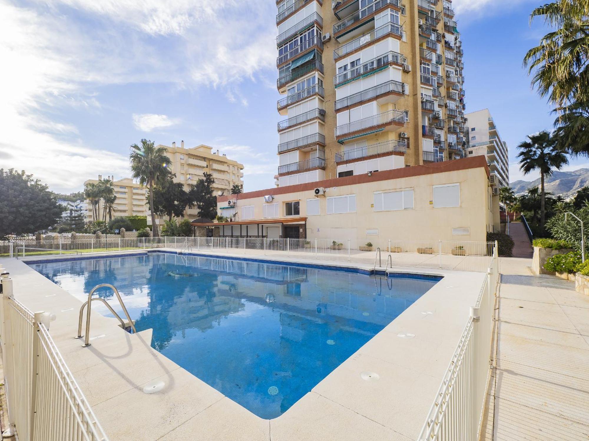 Apartamento Cubo's Sea View First Line Maite Study Benalmádena