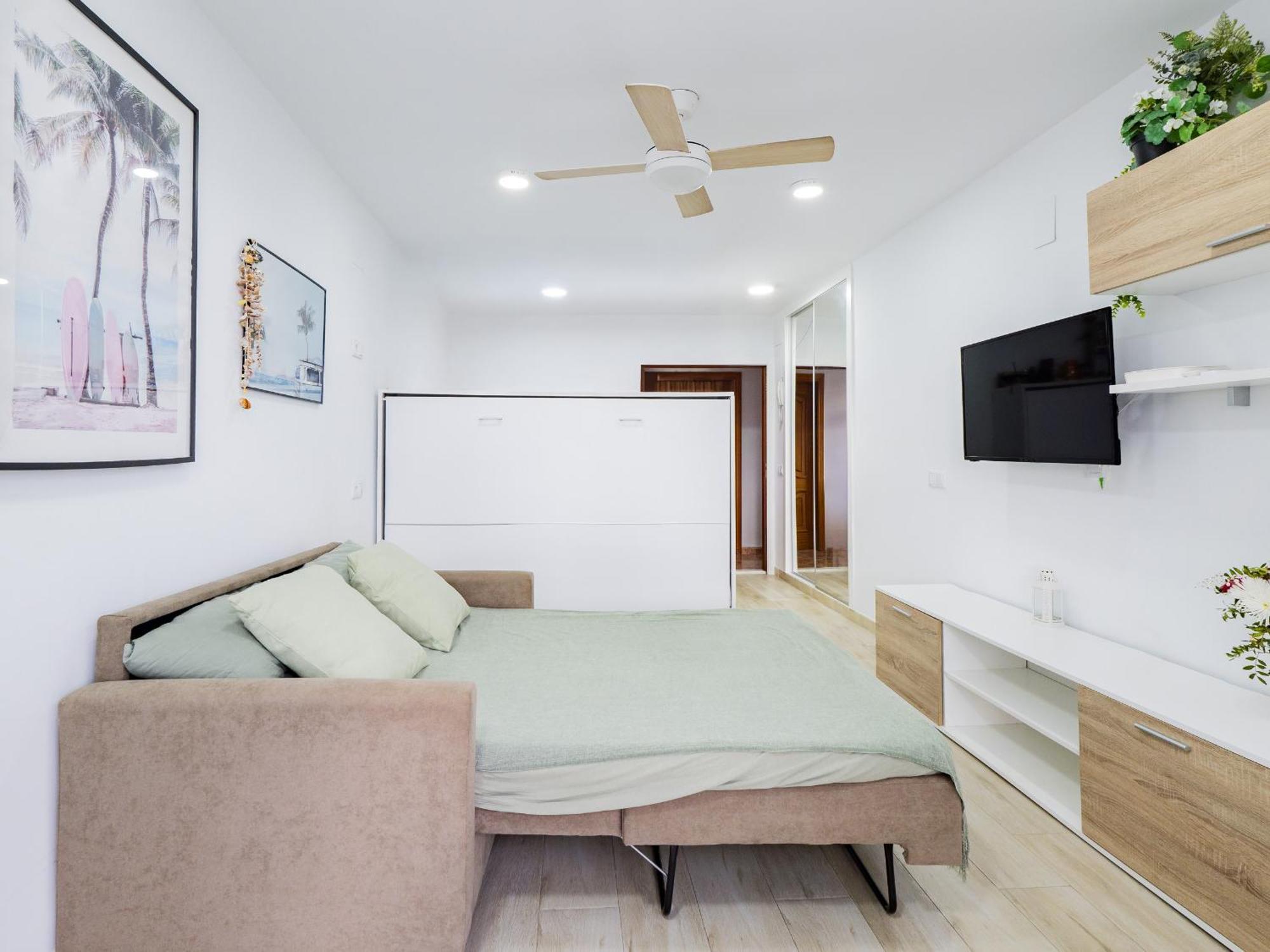 Apartamento Cubo's Sea View First Line Maite Study Benalmádena