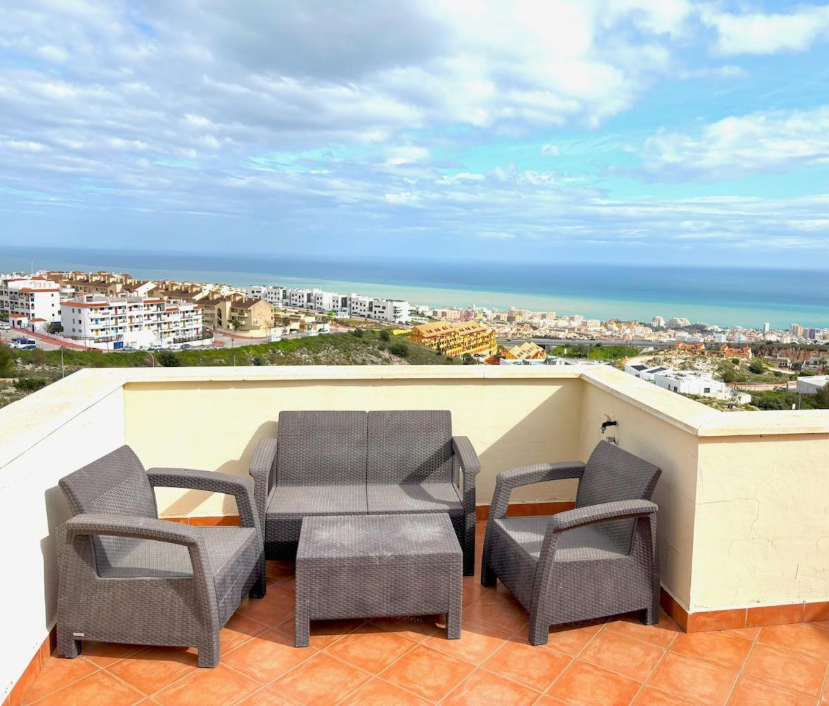 Evans Realty Bt Atico Con Garaje & Piscinas & Padel * Benalmadena