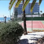 Front Beach And Swimmingpool In Benalmadena Costa