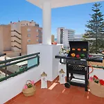 Isla De Benalmadena 2, 80M From The Sea, Amazing View,Ac, Bbq,Private Parking