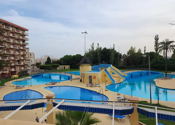 Benalmadena Minerva 401 Estudio Con Gran Piscina Y Parque Acuatico